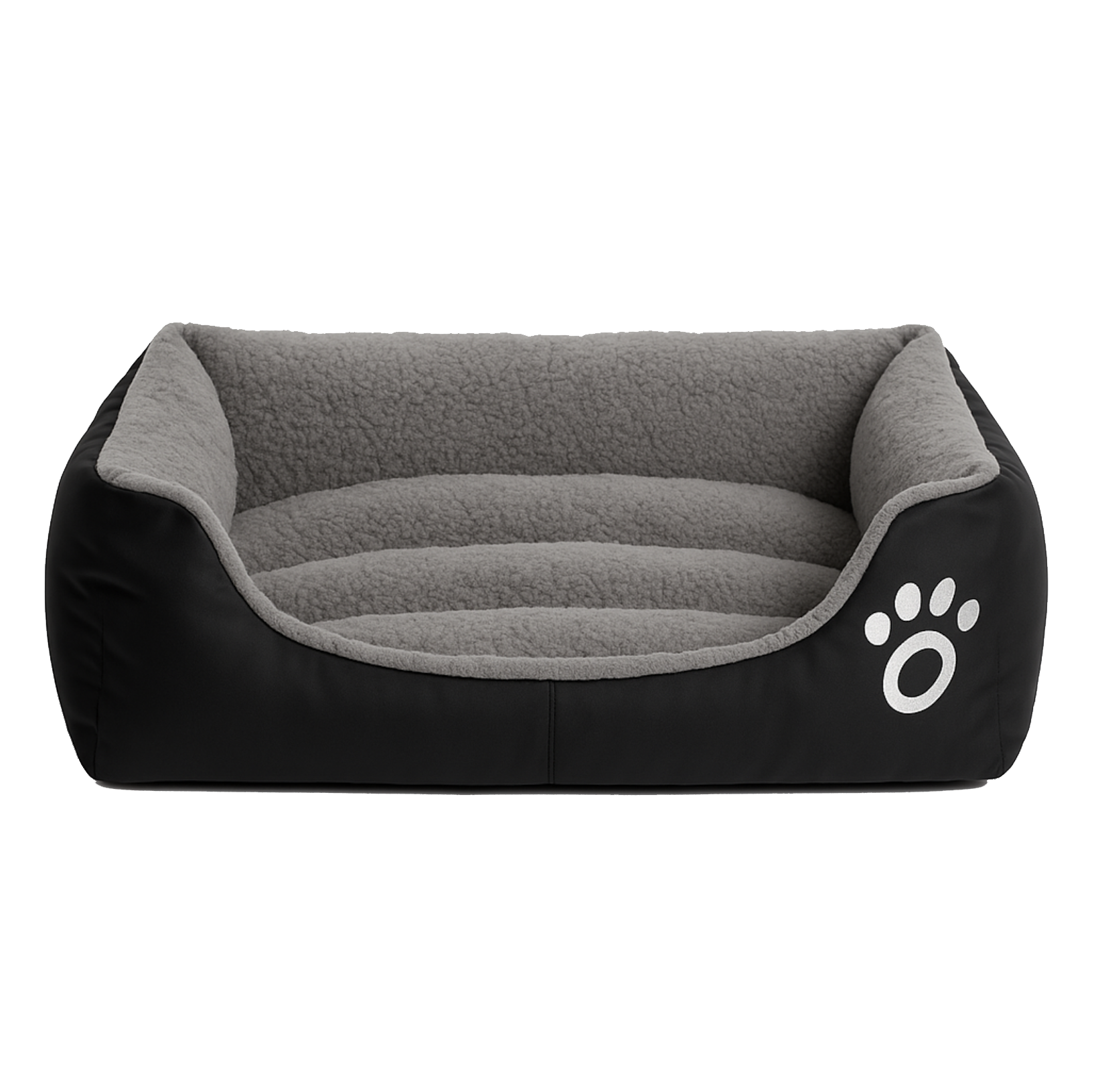 Panier Lit Douillet pour Chien & Chat – Coussin Moelleux en Peluche, Grand Format