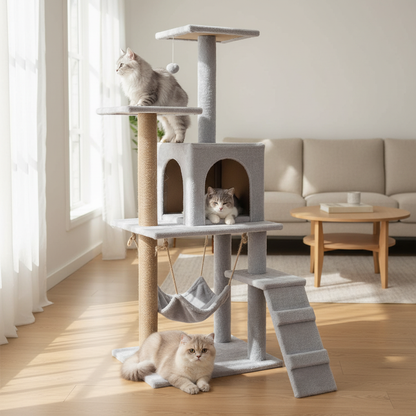 Arbre à Chat Multi-Niveaux